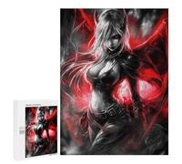 Rompecabezas para Adolescentes 500 PCS Succubus Demon Girl Rompecabezas para Adultos Juguetes Antiestrés Arte De Pared Interacción Entre Padres E Hijos 500 PCS
