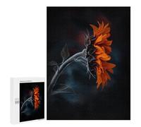 Rompecabezas para Adolescentes 500 PCS Sunflower Portrait 3 Rompecabezas De Juguete Decoración De Pared Decoración del Hogar Cumpleaños Y Navidad 500 PCS