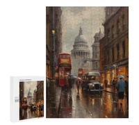 Rompecabezas para Adolescentes 500 PCS The Majesty of London Rompecabezas para Adolescentes Juguetes Antiestrés Mejora La Memoria 500 PCS