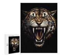 Rompecabezas para Adolescentes 500 PCS The Roared Tiger Rompecabezas para Adultos Juegos Relajantes Carrera De Velocidad Manual Desafiante De Completar 500 PCS