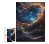 Rompecabezas para Adolescentes 500 PCS Universe Amidst The Cosmic Rompecabezas para Adultos Juguetes Antiestrés para La Diversión Familiar Interacción Entre Padres E Hijos 500 PCS