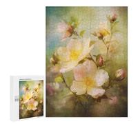 Rompecabezas para Adolescentes 500 PCS Vintage Flowers Rompecabezas para Adultos Juegos Relajantes Carrera De Velocidad Manual Desafiante De Completar 500 PCS