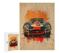 Rompecabezas para Adolescentes 500 PCS Vintage Racing Car Art Rompecabezas para Adolescentes Juguetes Antiestrés Mejora La Memoria 500 PCS