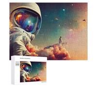 Rompecabezas para adolescentes, 500 piezas de aventura de exploración espacial, 5 rompecabezas para adultos, juguetes antiestrés, decoración perfecta para es ideal como regalo, 500 piezas