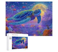 Rompecabezas para adolescentes, 500 piezas, rompecabezas mágicos de aventuras submarinas para adultos, juego práctico de carreras de velocidad de mano, desafío educativo, 500 piezas