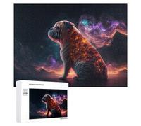 Rompecabezas para adolescentes 500 unids Galactic Bulldog Cosmic Energy Rompecabezas para adultos Juegos Familiares Análisis Y Lógica Actividades lúdicas en el hogar 500 unids