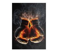 Rompecabezas para Adolescentes 52x38cm/1000pcs Fiery Gloves of Combat Juegos Familiares De Rompecabezas para La Diversión Familiar Cumpleaños Y Navidad 52x38cm/1000pcs