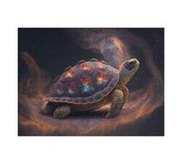 Rompecabezas para Adolescentes 52x38cm/1000pcs Galactic Turtle in Space -1 Rompecabezas para Adultos Juego Familiar Desafío Difícil Cumpleaños Y Navidad 52x38cm/1000pcs