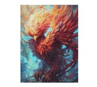 Rompecabezas para Adolescentes 52x38cm/1000pcs Phoenix Rise Mythical Artwork -1 Rompecabezas para Adolescentes Juego Práctico Decoración del Hogar Gran Regalo para Jugar 52x38cm/1000pcs