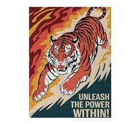 Rompecabezas para Adolescentes 52x38cm/1000pcs Tiger Unleashed Power Rompecabezas De Juguete para Decoración De Pared, Difícil, Difícil, Cumpleaños 52x38cm/1000pcs