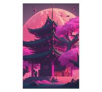 Rompecabezas para Adolescentes 75x50cm/1000pcs Japan Natural Beauty Rompecabezas para Adultos Juegos Relajantes Decoración De Pared Juego Desafiante Regalos 75x50cm/1000pcs