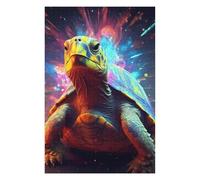 Rompecabezas para Adolescentes 75x50cm/1000pcs Turtle Colorful Rompecabezas para Adultos Juego De Ingenio Análisis Y Lógica Regalos para Amigos Y Familiares 75x50cm/1000pcs