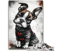 Rompecabezas para Adolescentes: Cachorro Boxer Feliz, desafío de Inteligencia Cerebral, Juguetes adictivos, Regalo de cumpleaños, Regalos, Arte de Pared, 50x75cm