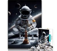 Rompecabezas para Adolescentes Chess Universe de 1000 Piezas para Adultos y Adolescentes Juguete Educativo Toda la Familia (50x75cm)