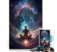 Rompecabezas para Adolescentes con Gran potencial para la meditación, 1000 Piezas, para estimular la Memoria, Actividad en casa, Montaje de Patrones, 50x75cm