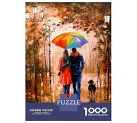 Rompecabezas para Adolescentes De 1000 Piezas A Bright Walk with A Frien Rompecabezas para Adultos Juguete Decoración De Pared Desafío Difícil 70x50cm/1000pcs