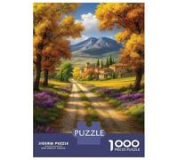 Rompecabezas para Adolescentes De 1000 Piezas A Dream of The Luberon Plains Rompecabezas para Adultos Juego Práctico Una Obra De Arte Cumpleaños 70x50cm/1000pcs