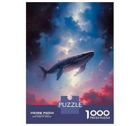 Rompecabezas para Adolescentes De 1000 Piezas Above The Red Clouds Rompecabezas para Adultos Juegos Relajantes Análisis Y Lógica Difícil Y Desafiante 52x38cm/1000pcs