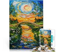 Rompecabezas para Adolescentes de 1000 Piezas Abrazo del Atardecer Matar el Tiempo en Vacaciones en casa Decoración del hogar 52x38cm