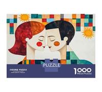 Rompecabezas para Adolescentes De 1000 Piezas Abstract Artwork for Sale Rompecabezas para Adultos Juguetes Antiestrés Decoración De Pared Interacción Entre Padres E Hijos 52x38cm/1000pcs