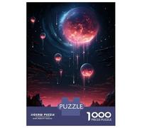 Rompecabezas para Adolescentes De 1000 Piezas Abstract Image of Space Rompecabezas Juguete Decoración De Pared Vacaciones En Casa Matar El Tiempo Desafío Educativo 52x38cm/1000pcs