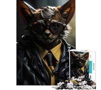 Rompecabezas para Adolescentes de 1000 Piezas Agente Murciélago Divertido Juego de Animales Interactivo para Juego Educativo Juguete Desafío Gran Regalo para Juegos Análisis y Lógica (Tamaño 50x75cm)