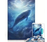 Rompecabezas para Adolescentes de 1000 Piezas, Aguas Cósmicas, Juguete Educativo, para la diversión Familiar, para Fortalecer el Amor Entre Parejas 38x52cm