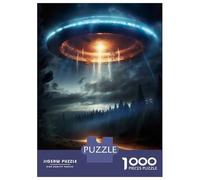 Rompecabezas para Adolescentes De 1000 Piezas Alien Invasion Rompecabezas para Adultos Juguete Decoración De Pared Regalo De Cumpleaños Juego Desafiante Regalos 38x26cm/1000pcs