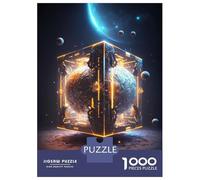 Rompecabezas para Adolescentes De 1000 Piezas Alien Technology Rompecabezas Juegos Familiares Carrera De Velocidad Manual Cumpleaños 38x26cm/1000pcs