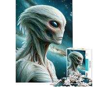 Rompecabezas para Adolescentes de 1000 Piezas alienígenas Extraterrestres Juego desafiante Juguete para ejercitar la Mente Juego difícil excelente Regalo y Juguete (tamaño 38x52cm)