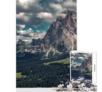 Rompecabezas para Adolescentes de 1000 Piezas Alpe Di Siusi Juguete Decorativo de Pared Gran Regalo para Juegos Juegos relajantes colección de Artistas Bellas Artes tamaño 38x52cm