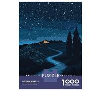 Rompecabezas para Adolescentes De 1000 Piezas Alqueva Dark Sky Reserve Rompecabezas para Adolescentes Juegos Relajantes Decoración Cumpleaños 38x26cm/1000pcs
