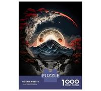 Rompecabezas para Adolescentes De 1000 Piezas Amazing Moonlight Rompecabezas Juguete Decoración De Pared Vacaciones En Casa Matar El Tiempo Desafío Educativo 70x50cm/1000pcs