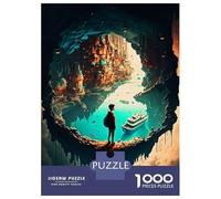 Rompecabezas para Adolescentes De 1000 Piezas Amazing Nature Fantasy Rompecabezas Juguete Decoración De Pared Vacaciones En Casa Matar El Tiempo Desafío Educativo 38x26cm/1000pcs