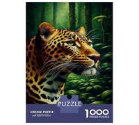 Rompecabezas para Adolescentes De 1000 Piezas Amazon Jungle Leopard-1 Rompecabezas para Adultos Juegos Relajantes Decoración Perfecta Cumpleaños Y Navidad 70x50cm/1000pcs