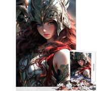 Rompecabezas para Adolescentes de 1000 Piezas Ángel de la Guarda de la Guerra Juguetes antiestrés Ideas de Regalo Juegos Familiares adecuados para decoración de Escritorio tamaño 38x52cm