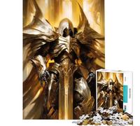 Rompecabezas para Adolescentes de 1000 Piezas Ángel Guerrero Juego Imposible Juego Educativo Juguete desafiante Regalo Divertido Adecuado para Parejas (tamaño 38x52cm)