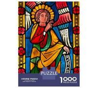 Rompecabezas para Adolescentes De 1000 Piezas Angel of The Annunciation Rompecabezas para Adultos Juego De Ingenio para Mejorar La Memoria Actividades Divertidas En Casa 52x38cm/1000pcs