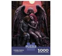 Rompecabezas para Adolescentes De 1000 Piezas Angel Wings Fantasy Art Print Rompecabezas Juegos Relajantes Difícil Difícil Diversión Actividades En Casa, 52x38cm/1000pcs