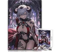 Rompecabezas para Adolescentes de 1000 Piezas, Anime Demon Queen, Juegos educativos, Corte de precisión, Regalos de Amigo Secreto, tamaño 50x75cm