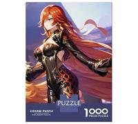 Rompecabezas para Adolescentes De 1000 Piezas Anime Girl Artwork Rompecabezas Juguetes DIY Alivia El Estrés Interacción Entre Padres E Hijos 52x38cm/1000pcs