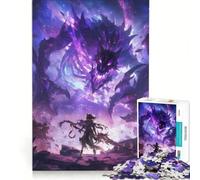 Rompecabezas para Adolescentes de 1000 Piezas, Anime Lucha de Demonios, Juego práctico, Descompresión Intelectual, Regalo de cumpleaños, Regalos, 38x26cm
