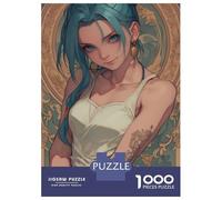 Rompecabezas para Adolescentes De 1000 Piezas Anime Nouveau Girl Waifu Rompecabezas para Adultos Juegos Relajantes Regalo De Cumpleaños Diversión En Casa Actividades, 52x38cm/1000pcs