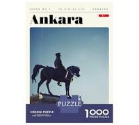 Rompecabezas para Adolescentes De 1000 Piezas Ankara Turkey Travel Rompecabezas para Adolescentes Juegos Relajantes Alivia El Estrés 38x26cm/1000pcs