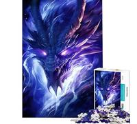 Rompecabezas para Adolescentes de 1000 Piezas Año del Dragón Decoración Un Reto para completar Una Obra de Arte Juguete Educativo Apto para Mayores de 14 años (38x52cm)