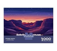 Rompecabezas Para Adolescentes De 1000 Piezas Antelope Canyon Arizona Landscape Illustration Rompecabezas Para Adultos Juego Práctico Pero Divertido Y Humorístico Regalo De Cumpleaños, Regalos, 70x50c