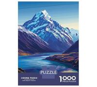 Rompecabezas para Adolescentes De 1000 Piezas Aoraki National Park, New Zealand Rompecabezas para Adultos Juguetes Antiestrés Regalo De Cumpleaños Cumpleaños 70x50cm/1000pcs