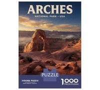 Rompecabezas para Adolescentes De 1000 Piezas Arches National Park Travel Rompecabezas para Adultos Juguete Decoración De Pared Mejora La Memoria Regalos De Cumpleaños Y Únicos 38x26cm/1000pcs