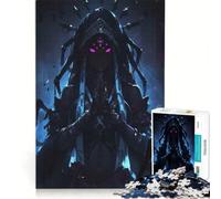 Rompecabezas para Adolescentes de 1000 Piezas Arte Digital de la Reina Araña Juego práctico Ideal para Pasar el Tiempo en casa Durante Las Vacaciones con póster y Hoja de Preguntas a Juego 38x52cm
