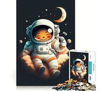 Rompecabezas para Adolescentes de 1000 Piezas Astronauta en el Espacio,articulaciones Suaves,Juguete Divertido para desarrollar el Cerebro,Juego Relajante,Regalo de cumpleaños (50x75cm)